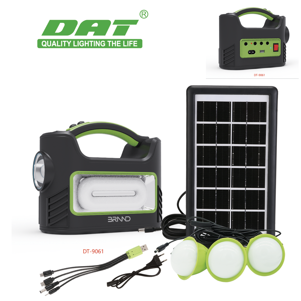 Lampara con sistema de iluminacion DT-9061