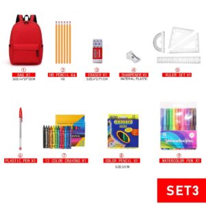 Set Escolar 3 (pack de 250 unidades)