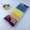 Seda blanca 3PCS púrpura opp