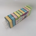 Estropajo de esponja de colores 10PC