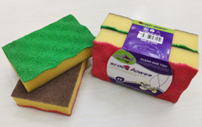 Tarjeta de esponja recubierta de doble cara 2PCS