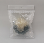 Bola de baño bicolor 1PC opp blanco