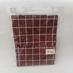 Delantal a cuadros con bordes cortados impermeables