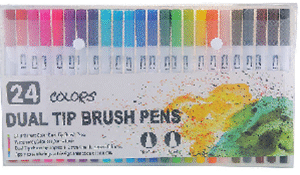 Double-ended Watercolour pen
