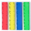 15cm ruler 4-set