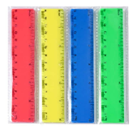 15cm ruler 4-set