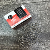 Nickel-plated paper clips