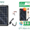 CL1612 2 puertos USB + cable con pinzas + salida 9V DC