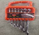 Offset ring spanner set 8pc(8-19)